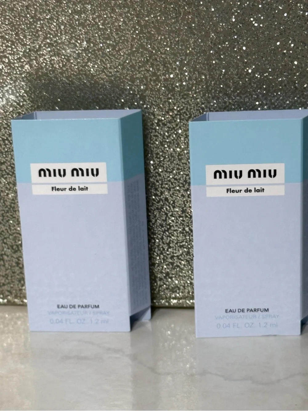 5 for $25 item 🌺 Miu Miu Fleur de Lait Samples x2